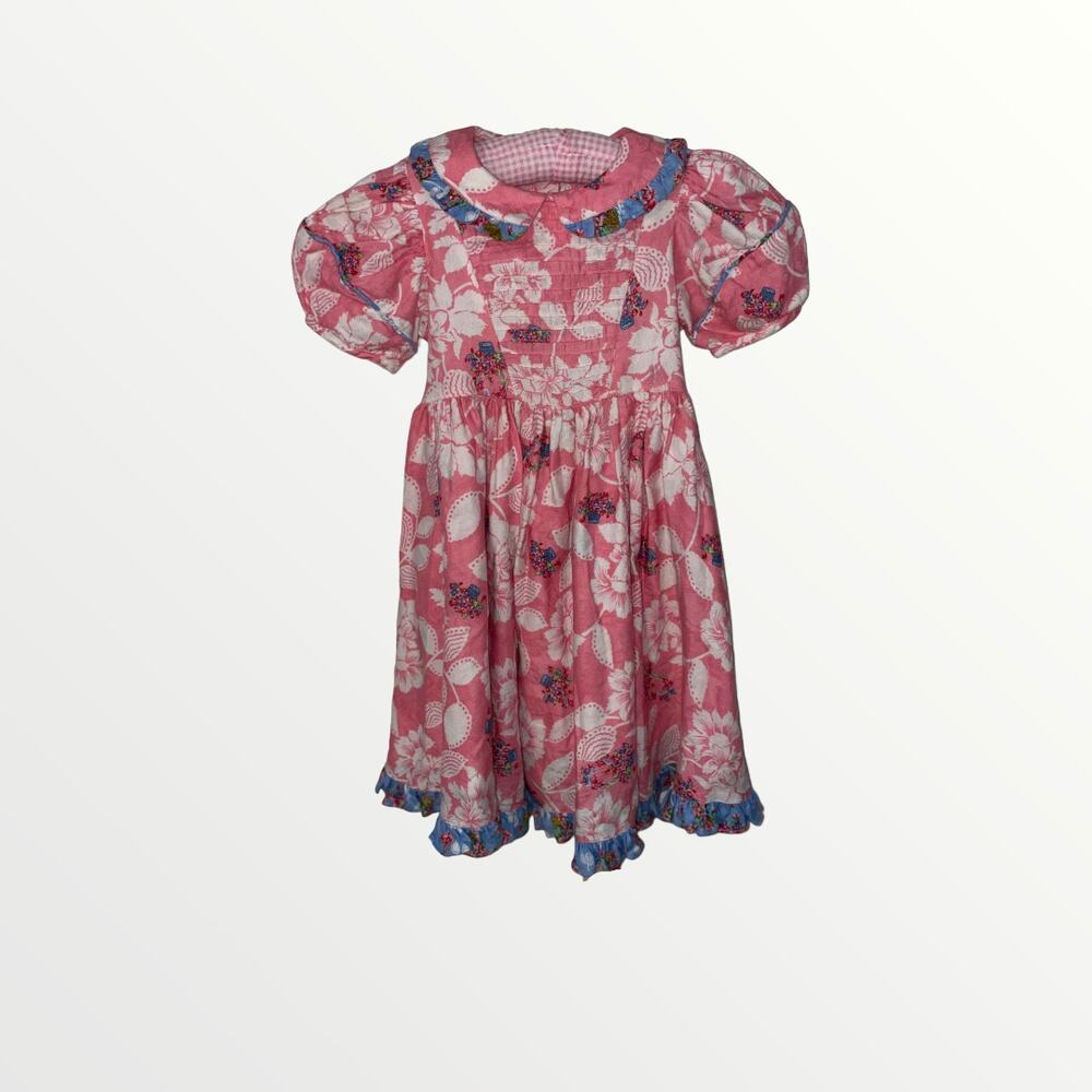 Vintage Mousefeathers Neiman Marcus girls toddler dress Sz 4 EUC